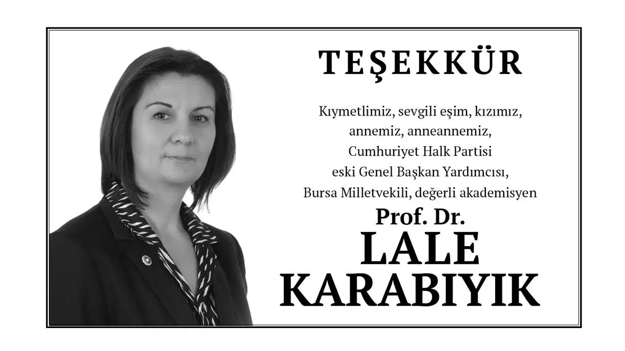 Prof. Dr. Lale Karabıyık’a Veda: Minnet ve Teşekkür