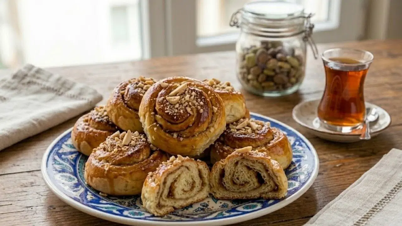 Çay demlenirken hazırlanan nefis lezzet: Tahinli ballı çörek tarifi