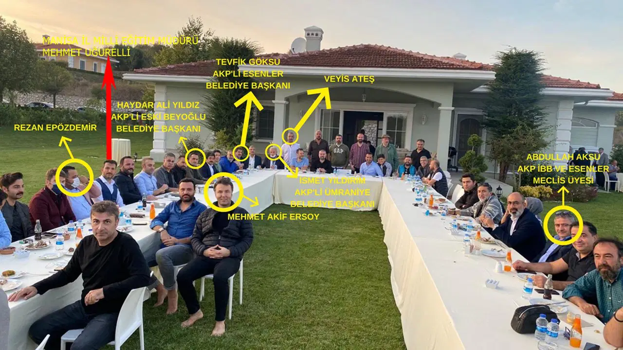 O fotoğrafa CHP Manisa İl Başkanı'ndan tepki: 'Eğitimin başındaki bir kişi, adı uyuşturucu ve fuhuşla anılan isimlerle yakın olamaz'