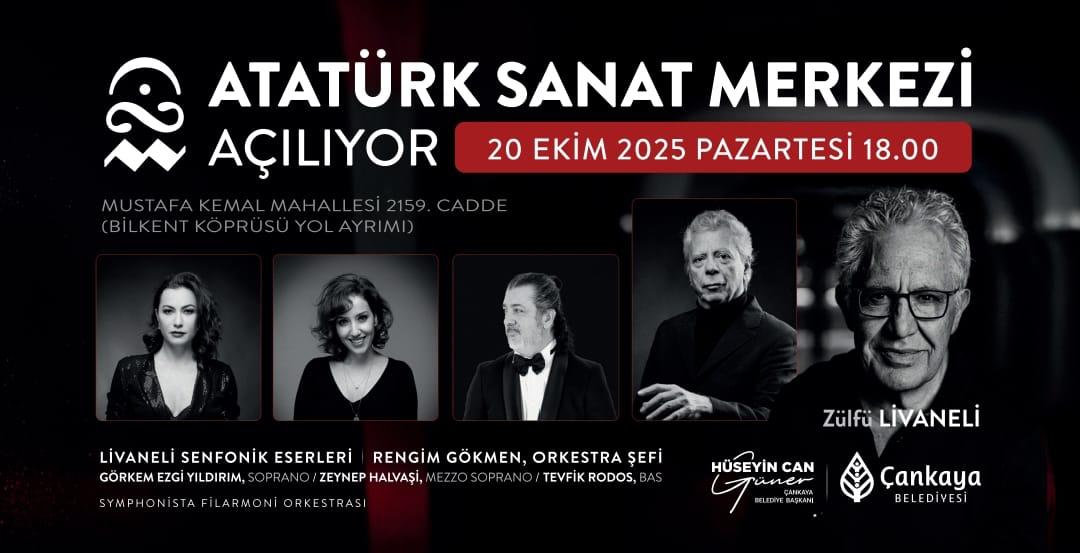 Atatürk Sanat Merkezi açılıyor