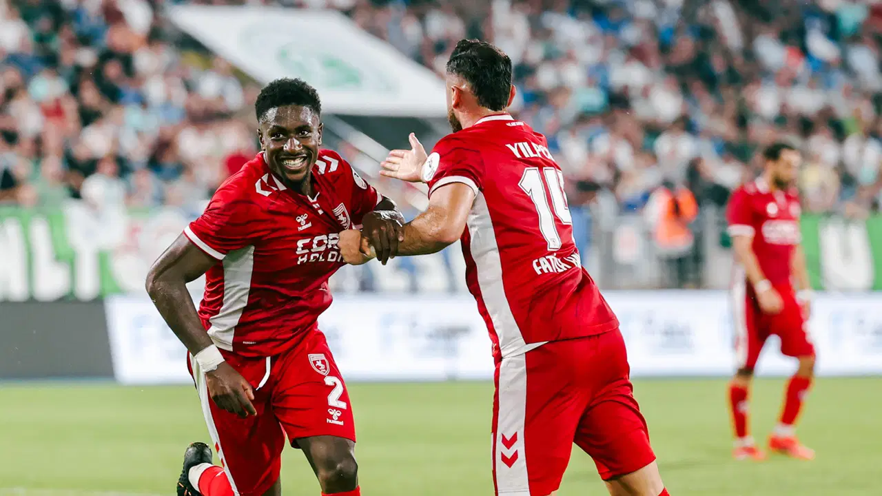 Karadeniz derbisinde kazanan Samsunspor