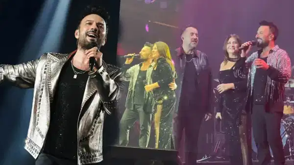 Tarkan konserinde yıldızlar geçidi: Sibel Can ve Ata Demirer sahnede!