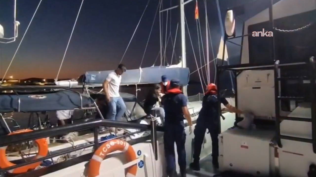 İçişleri duyurdu: Muğla açıklarında 'kaçak göçmen' operasyonu