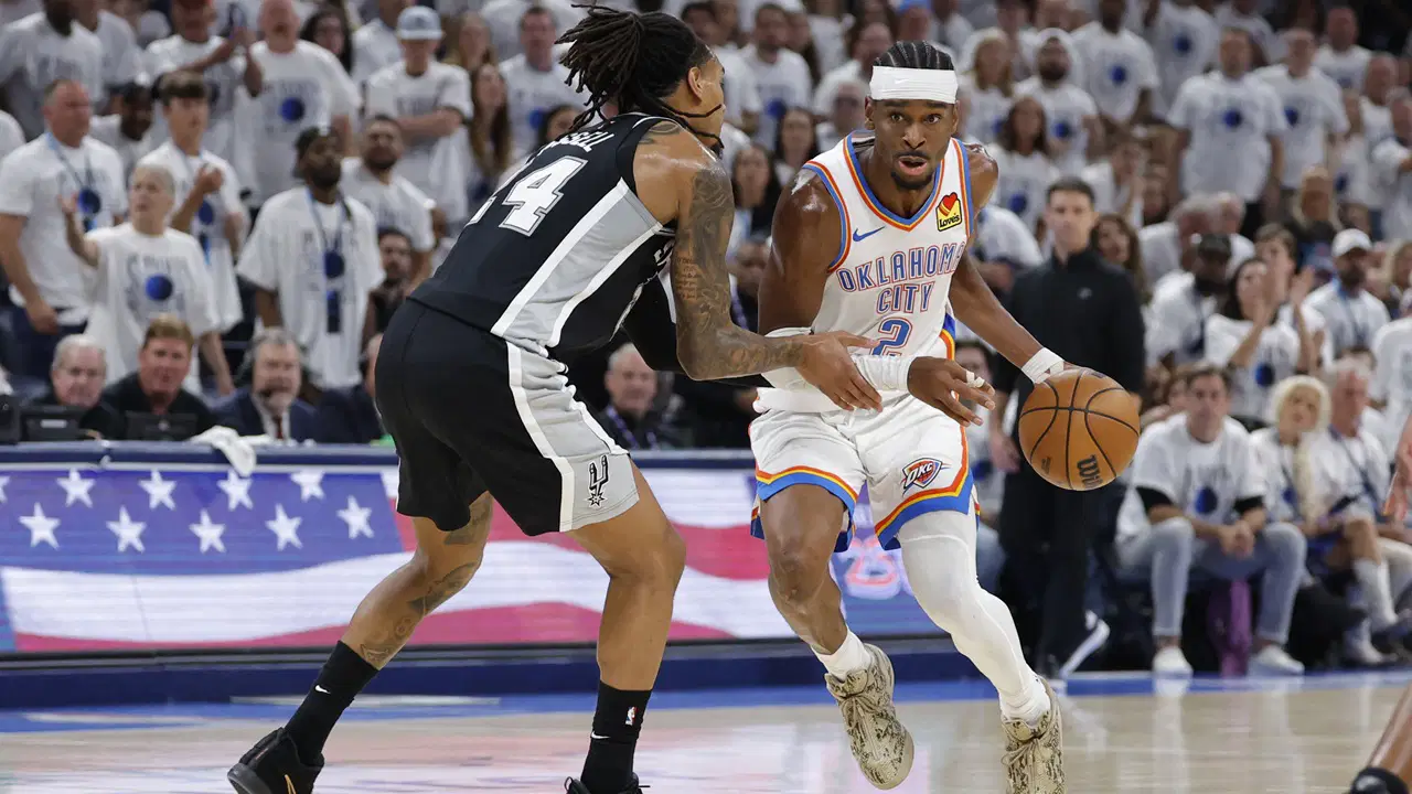 NBA finaline 1 maç uzakta: Thunder, Spurs karşısında seriyi 3-2'ye getirdi