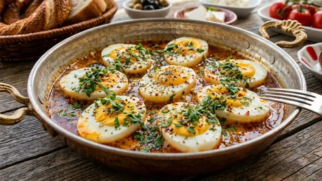Klasik haşlanmış yumurtaya seviye atlatın: Viral lezzet tereyağlı yumurta kapama tarifi...