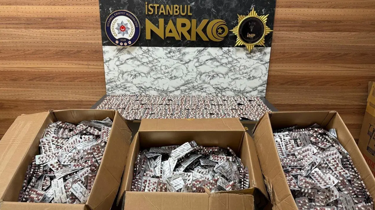 Güngören'de 84 bin uyuşturucu hap ele geçirildi!