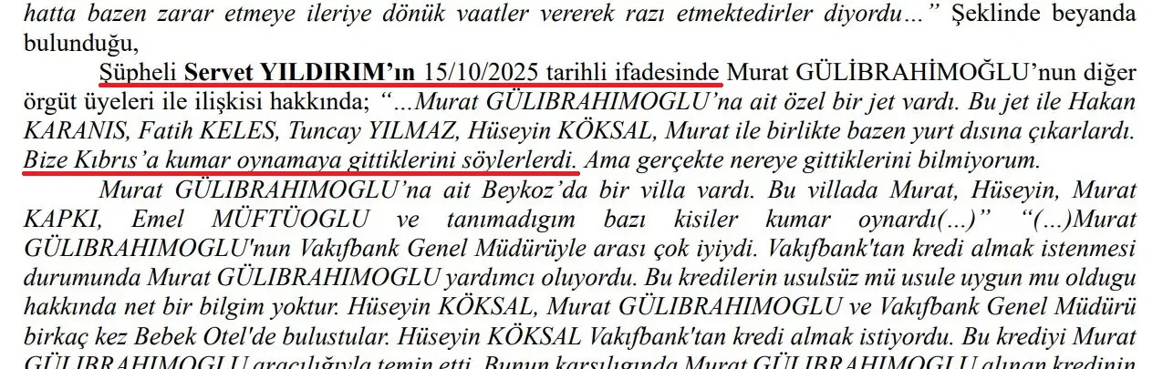 Toplantı iddiaları