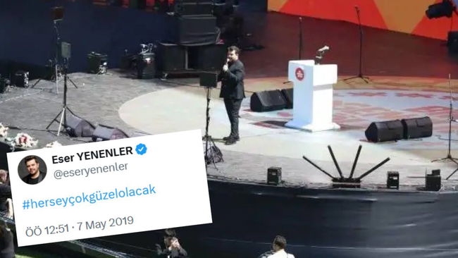 İmamoğlu'na destek paylaşımı yapmıştı...