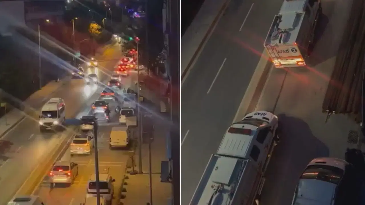 Son Dakika... Bayrampaşa'da yol çöktü: 1 işçi hayatını kaybetti!