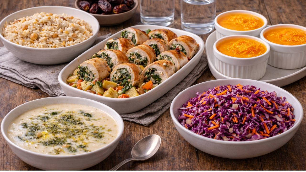 Bugün ne pişirsem? 12. gün Ramazan iftar menüsü: İftar sofralarına çok yakışan dengeli ve nefis tatlar!