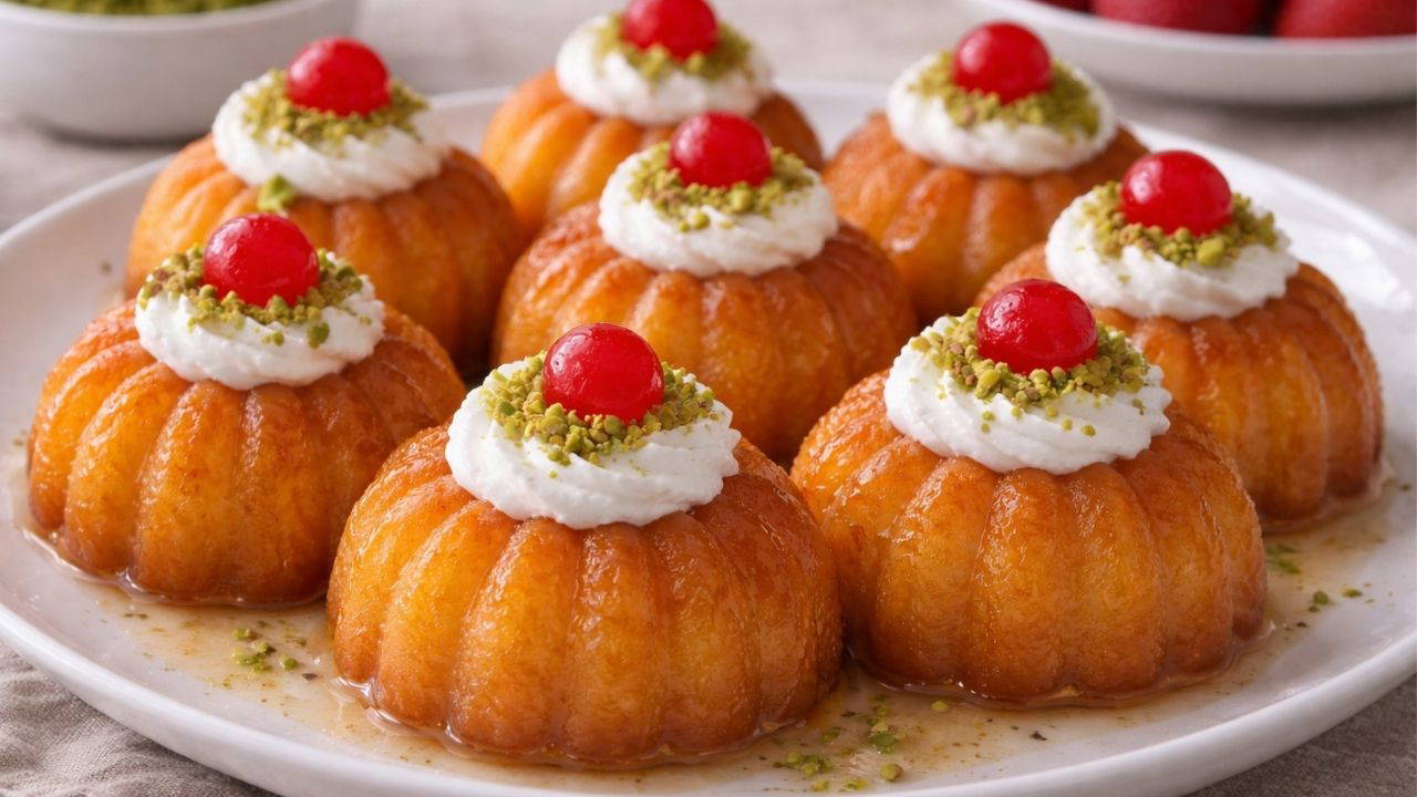 Şerbetli tatlıları sevdiren lezzet: Şambaba tatlısı tarifi