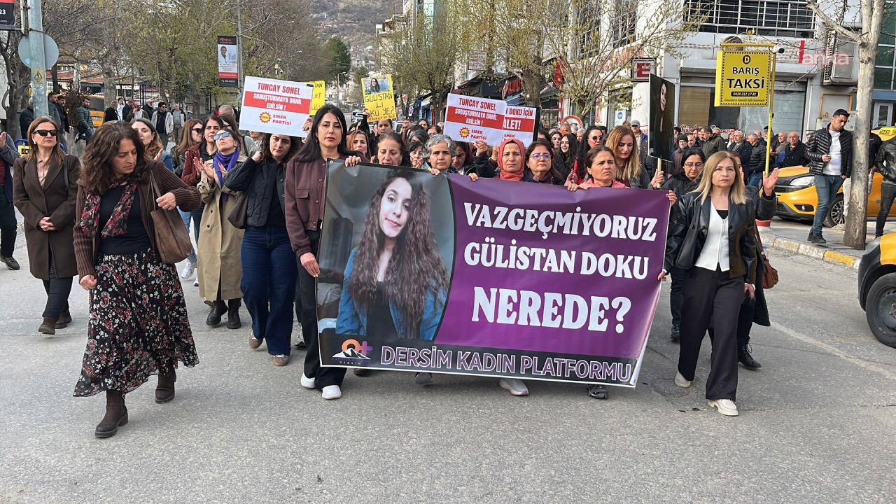 Kadınlar Gülistan Doku için yürüdü: ‘Gözaltılar önemli ancak eksik’