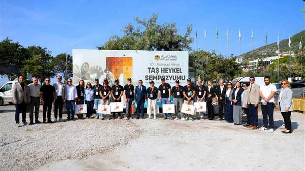 20. Uluslarası Alanya Taş Heykel Sempozyumu başladı