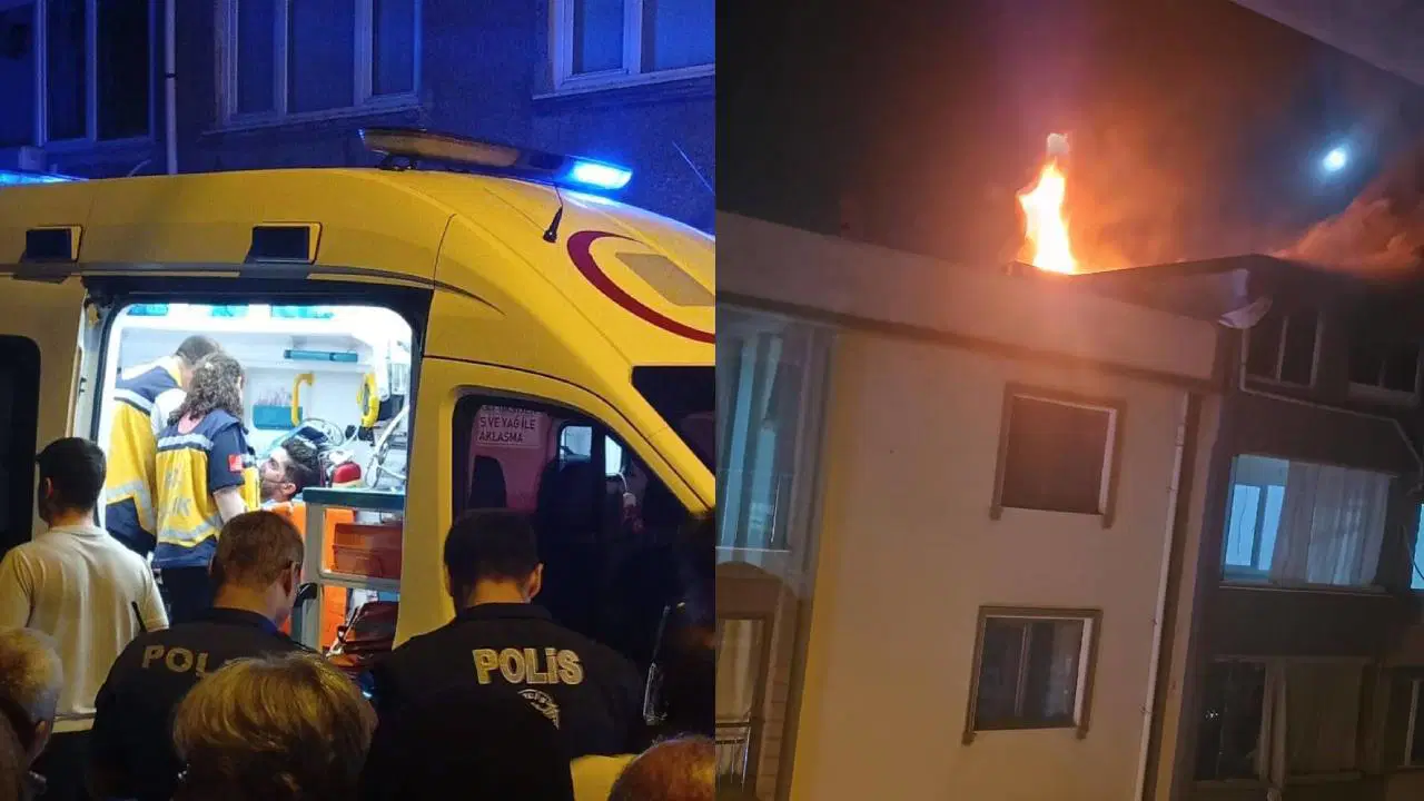 İstanbul'da 5 katlı bina yangın paniği: 1 kişi dumandan etkilendi