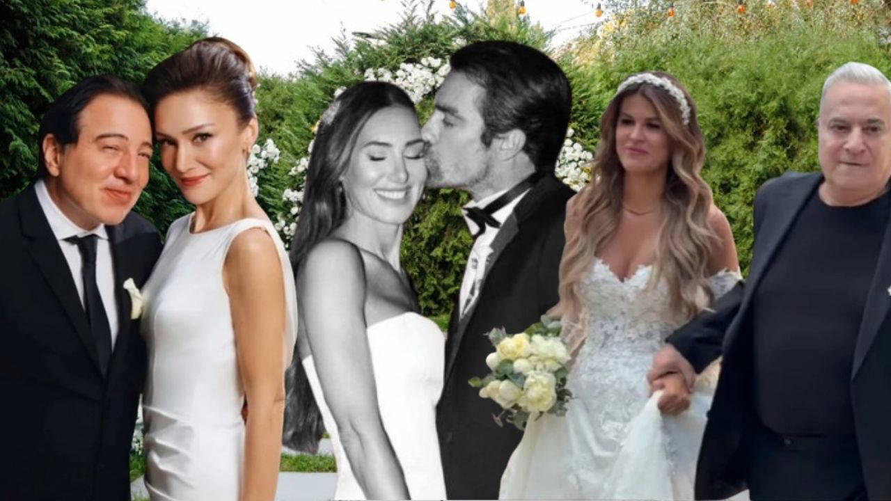 Sürpriz nikahlar, görkemli düğünler: 2025’te evlenen ünlü isimler