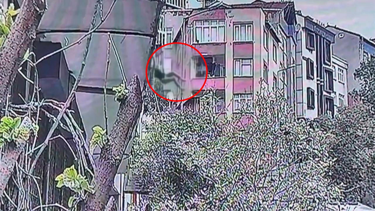 Şüpheli olay kamerada: İstanbul kadın doktor, sevgilisinin evinden düştü!