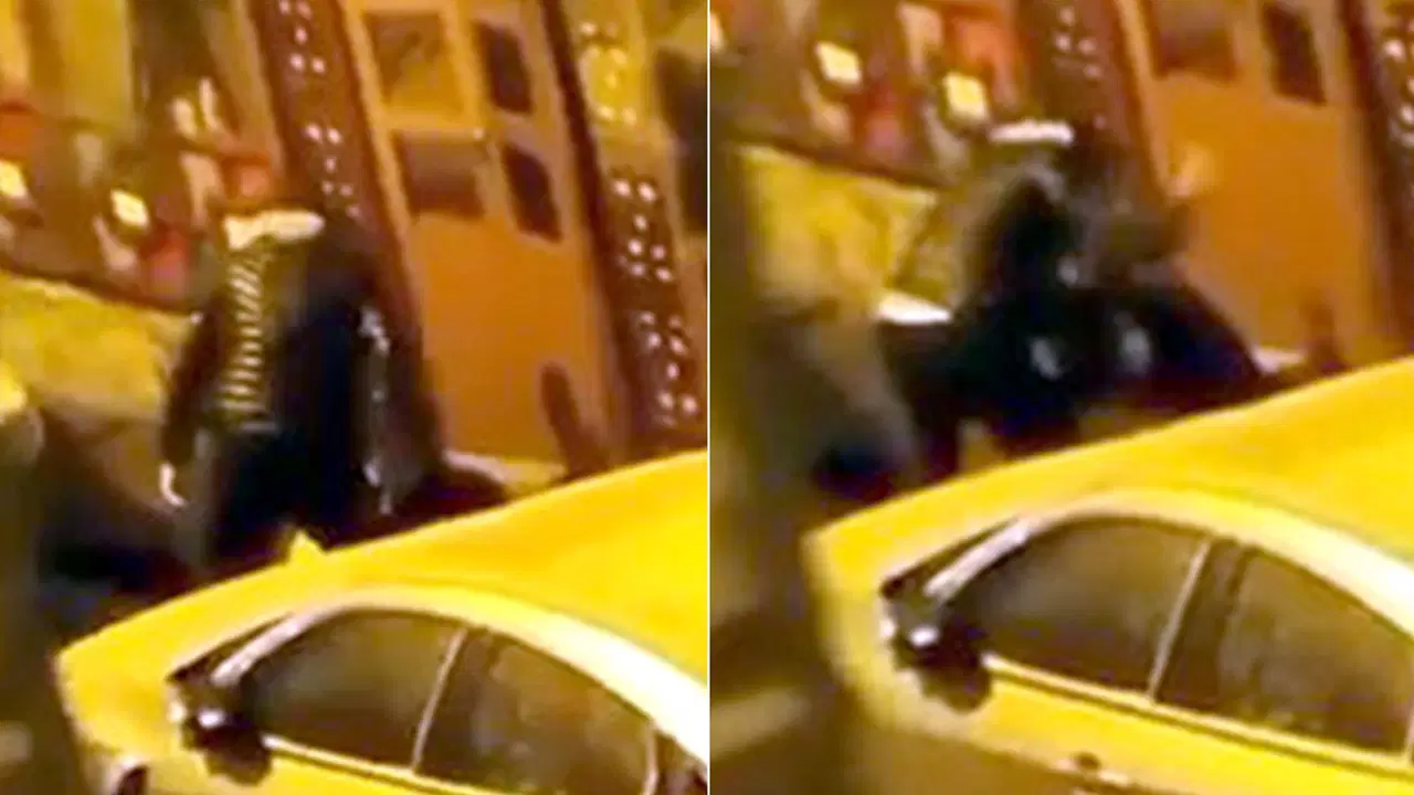 Avcılar'da erkek şiddeti: Kadını sokak ortasında darbetti!