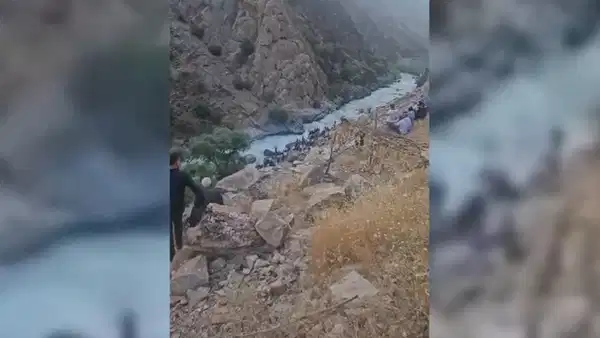 Habur Çayı'nda kaybolan kişi için kurtarma çalışması başlatıldı