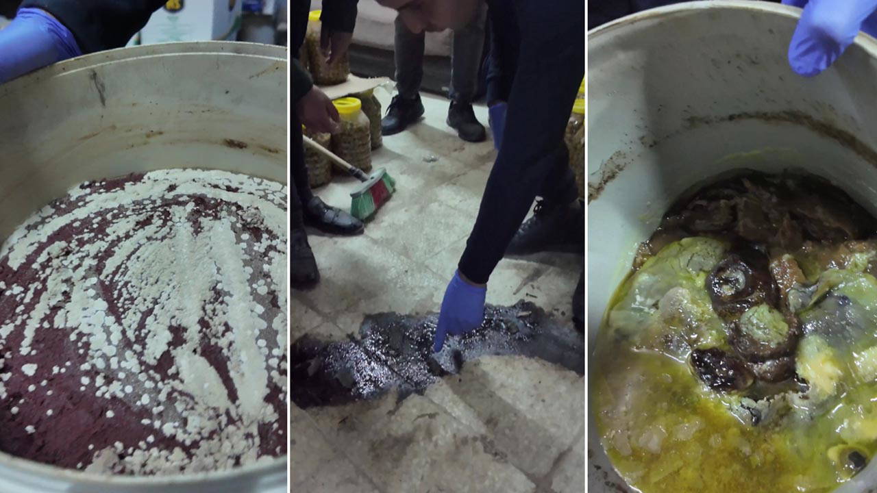 Ölü fareler ve bozuk ürünler ortaya çıktı!