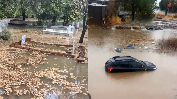 Muğla'yı sağanak vurdu: Araçlar mahsur kaldı, tekneler kıyıya vurdu!