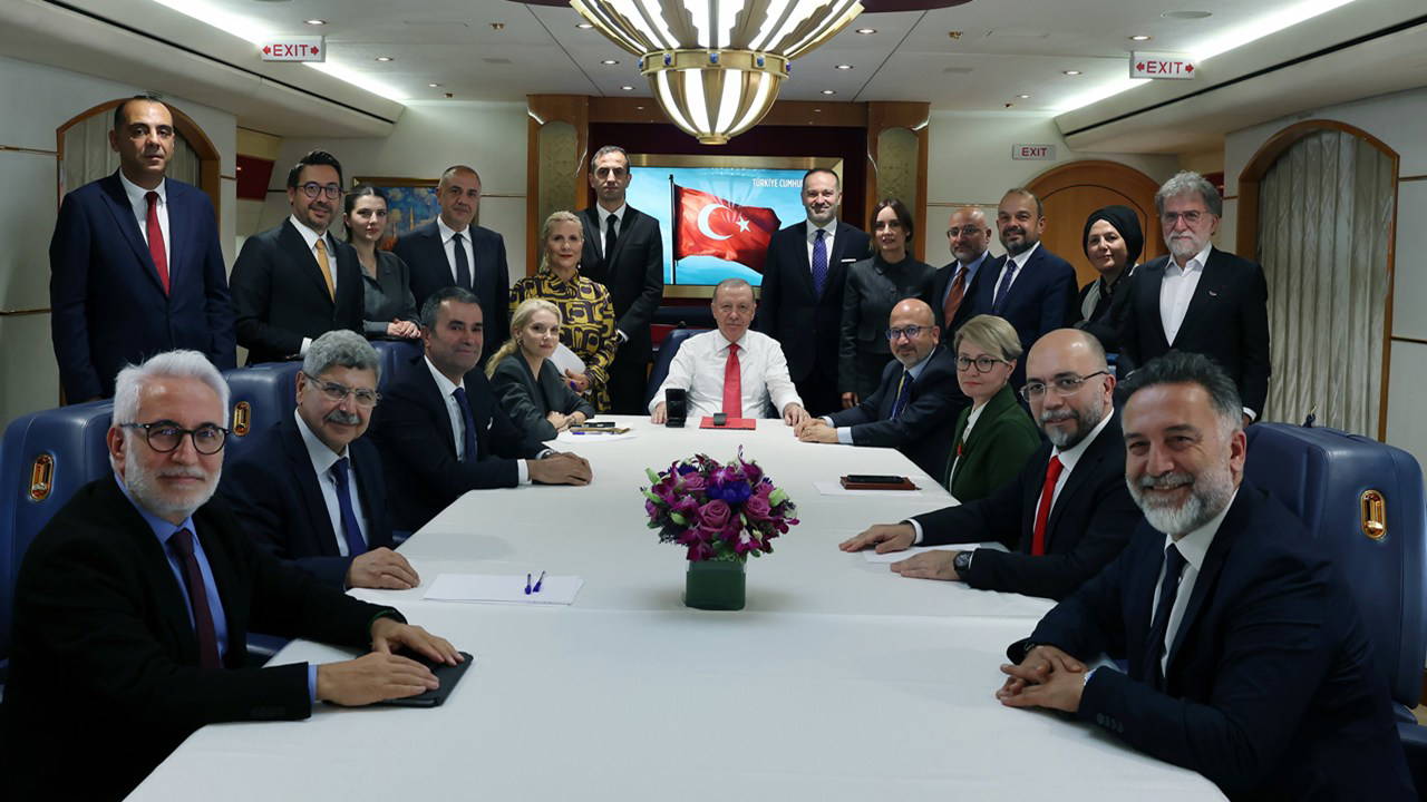 Faruk Bildirici: Erdoğan'a uçakta sorulan sorular saatler öncesinde bana geldi