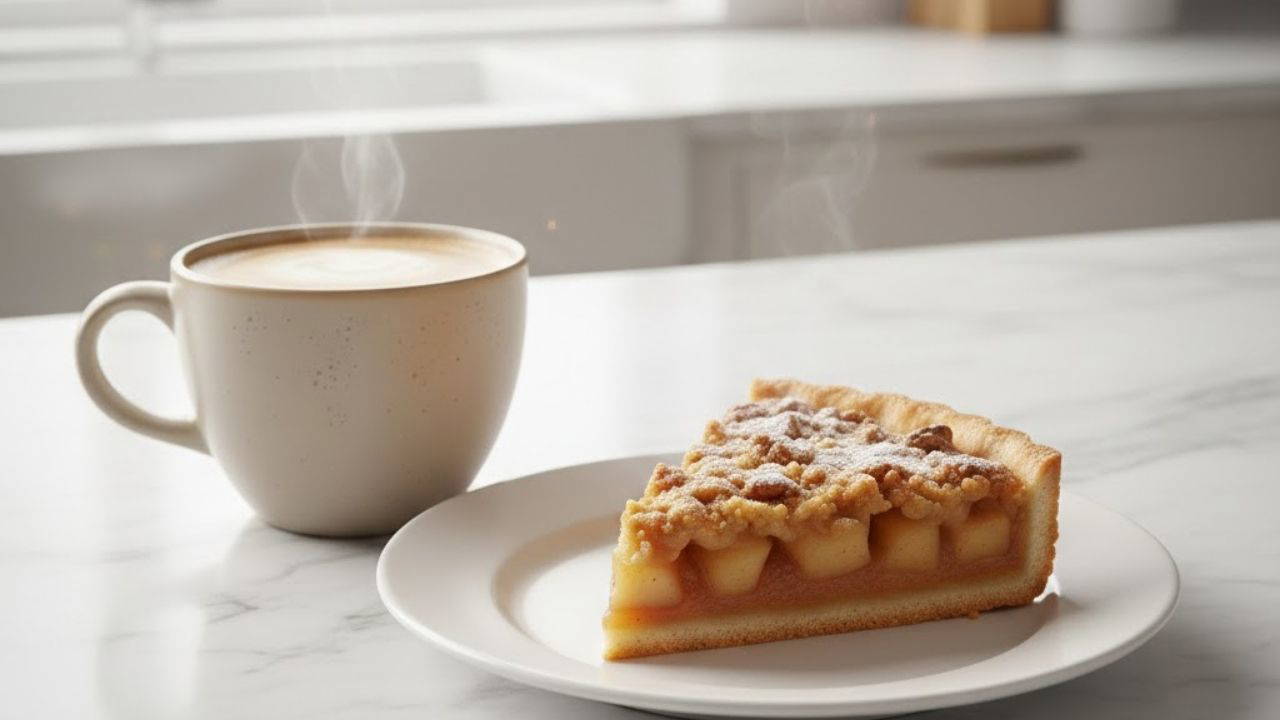 Kış akşamlarına çok yakışan lezzet: Elmalı cevizli turta tarifi