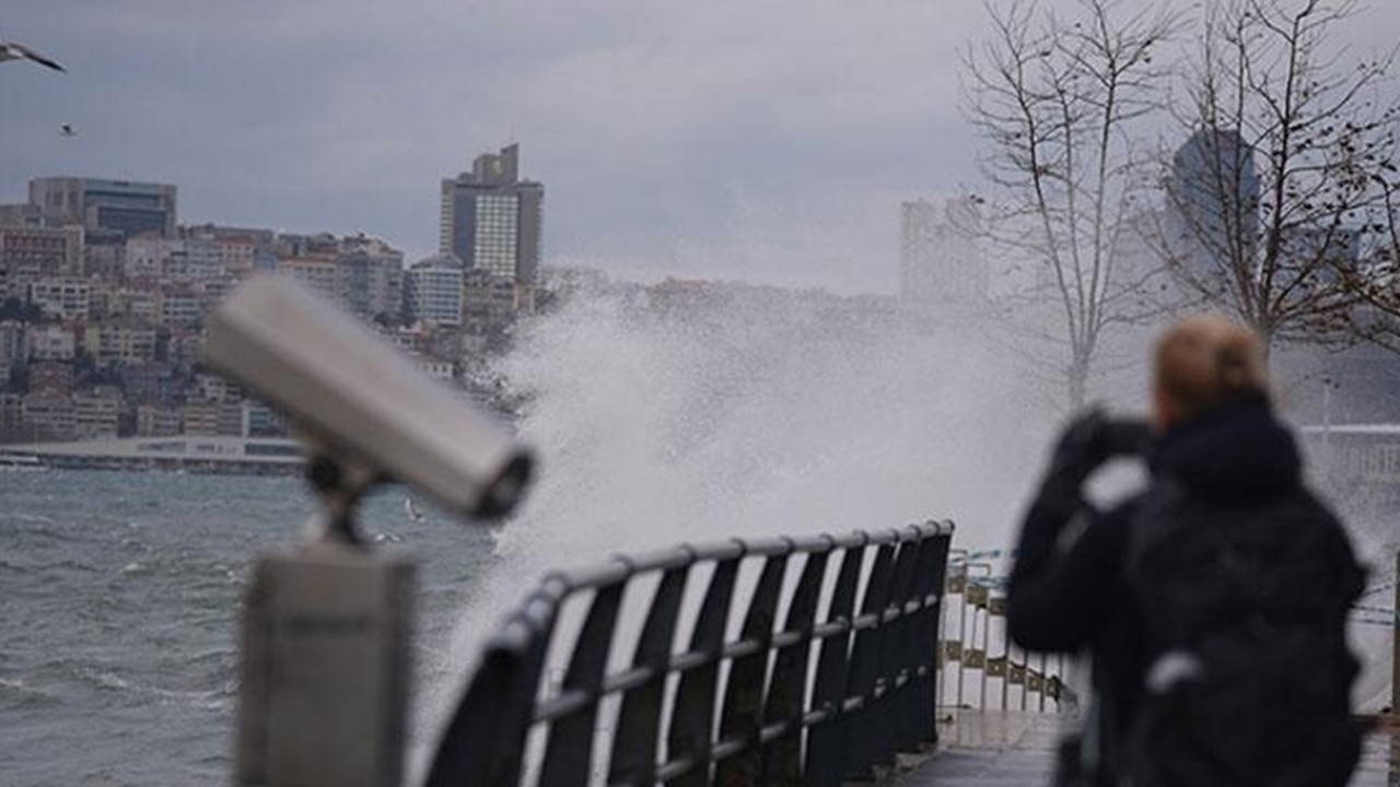 AKOM'dan İstanbul için yeni uyarı: Kuvvetli poyraz geliyor