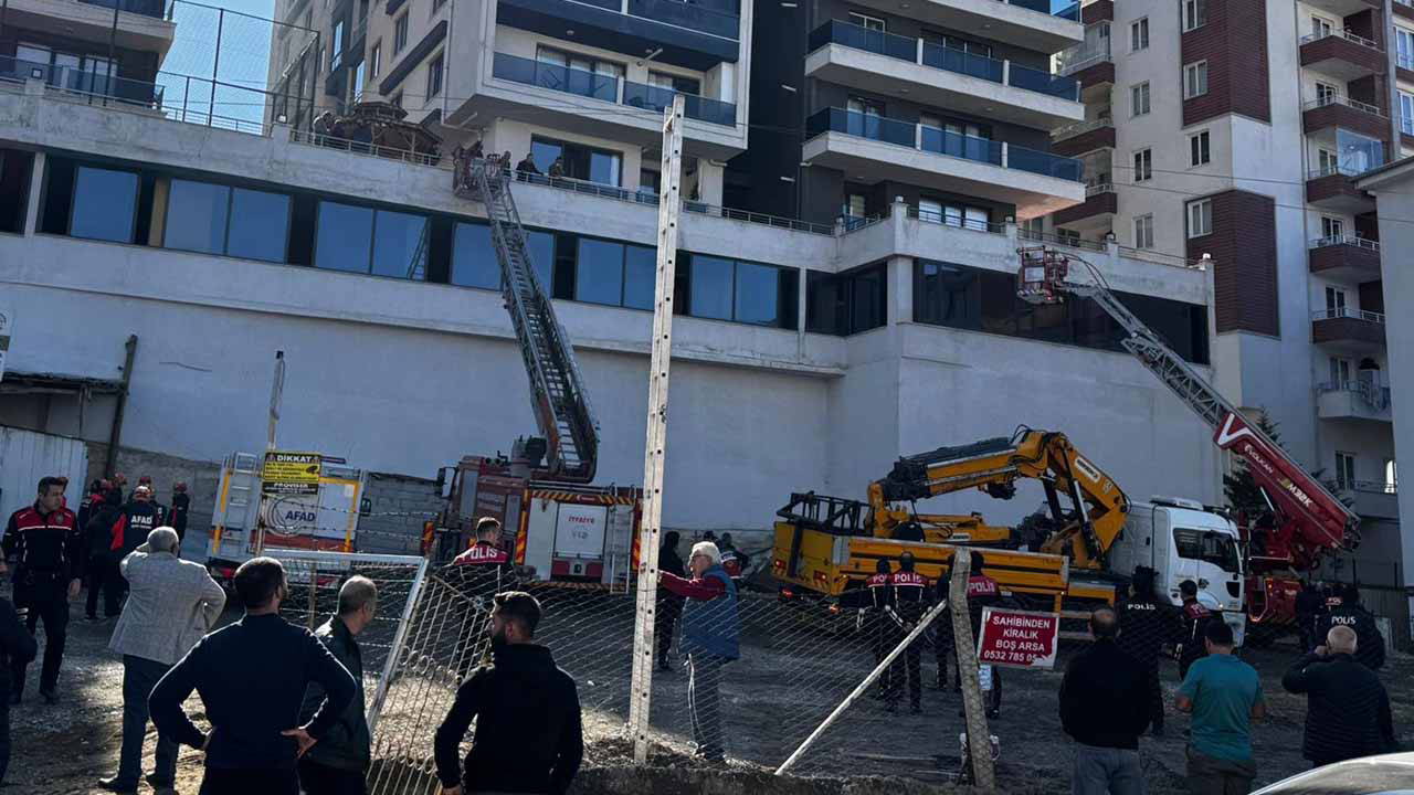 7 katlı binanın otoparkında yangın; 29 kişi dumandan etkilendi