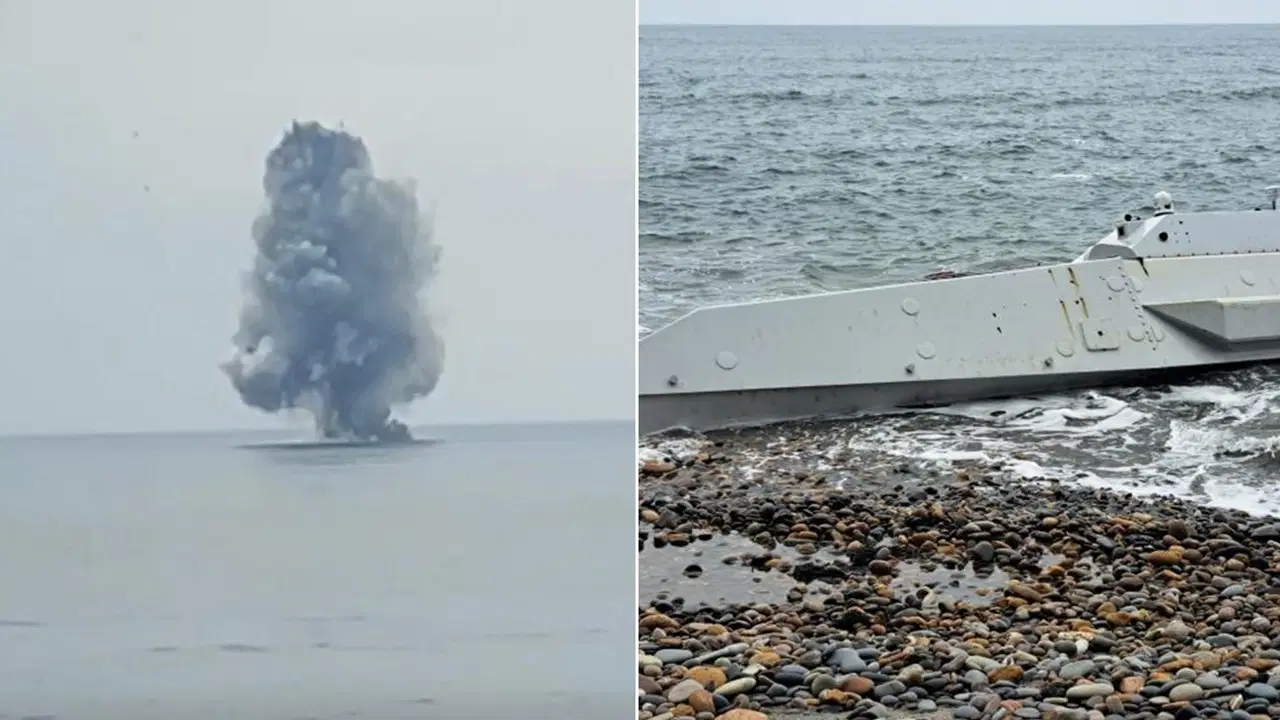 Ordu'da insansız deniz aracı kıyaya vurdu: Dikkat çeken 'mühimmat' açıklaması