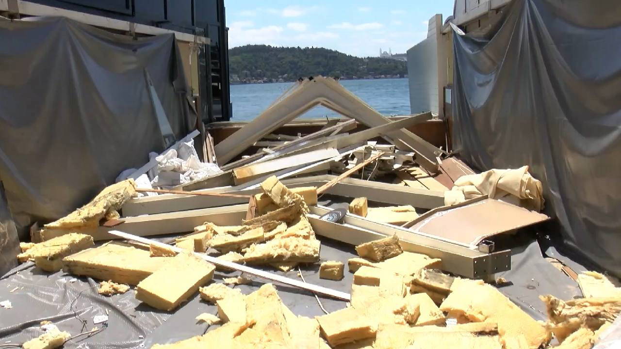 Karar verilmişti... İstanbul Boğazı'ndaki tarihi pastanede yıkım!
