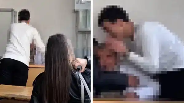 Liseli öğrencilerden öğretmene zorbalık!