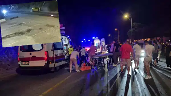 Bodrum'daki kaza iş yerinin kamerasına yansıdı: Can kaybı 2'ye yükseldi