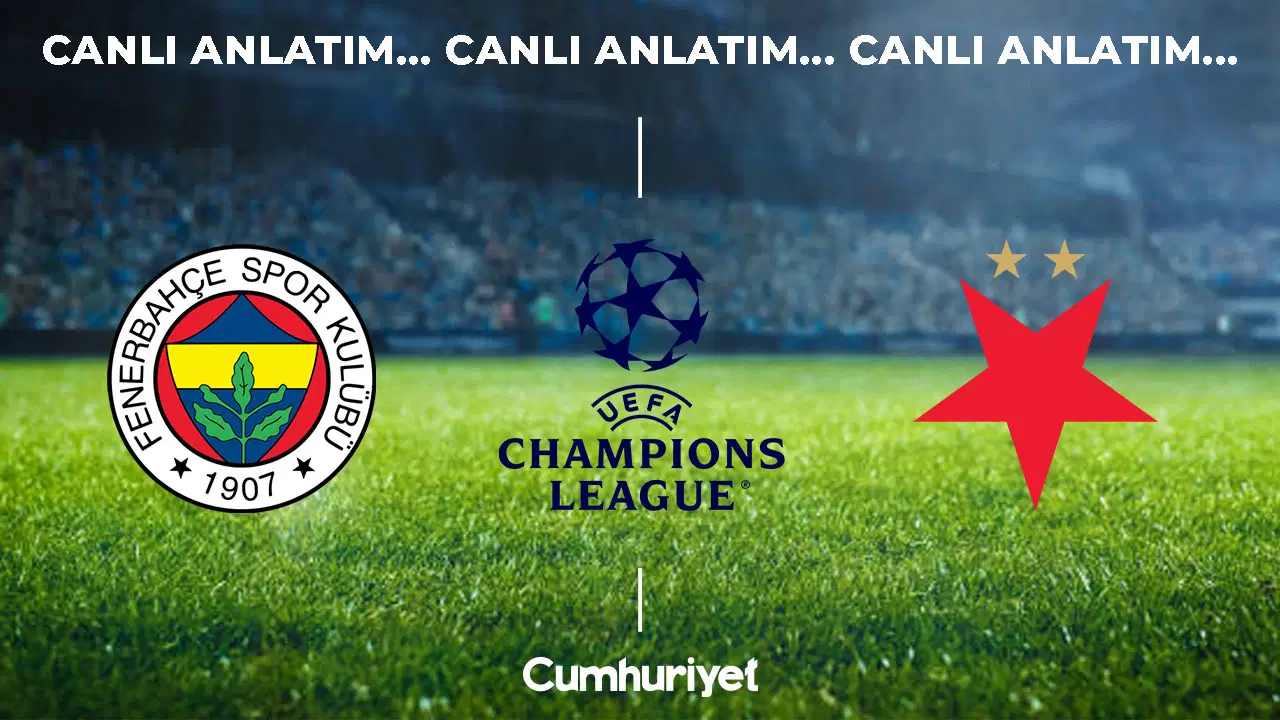 CANLI ANLATIM: Fenerbahçe - Slavia Prag | UEFA Şampiyonlar Ligi 3. Hafta Mücadelesi
