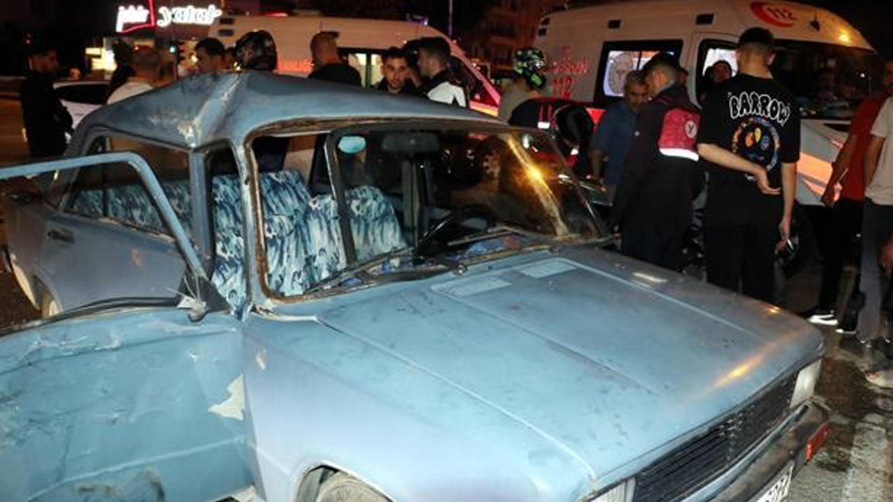 Antalya'da 'yasak dönüş' kazası: 3 kişi yaralandı