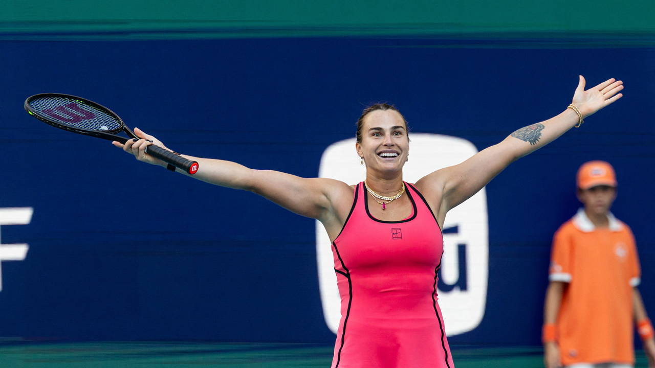 Aryna Sabalenka, Miami Açık'ta üst üste ikinci kez şampiyon oldu