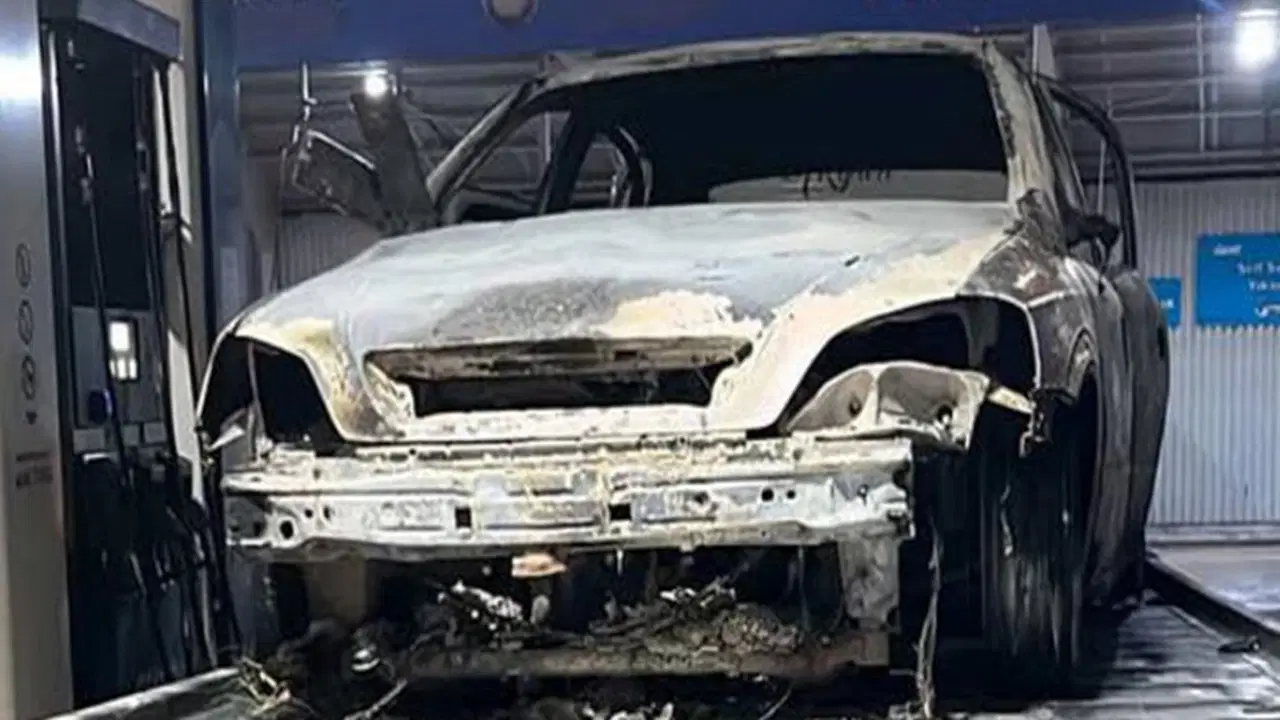 Sakarya'da dehşet: Yanan otomobilde insan kemikleri bulundu