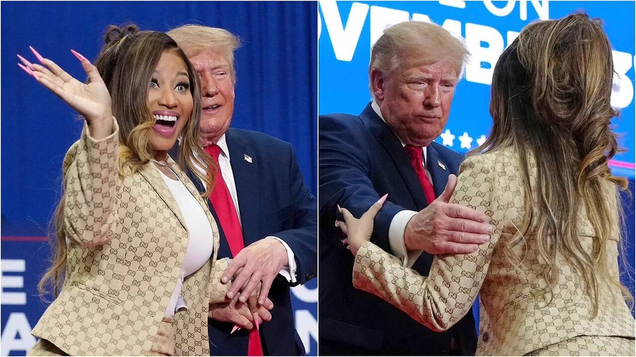 Trump, Nicki Minaj'ın 'kalçası' hakkında konuştu: 'Bunu görmezden gelmek zor'
