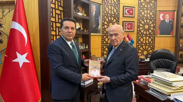 Ahmet Özer'den Devlet Bahçeli’ye ziyaret