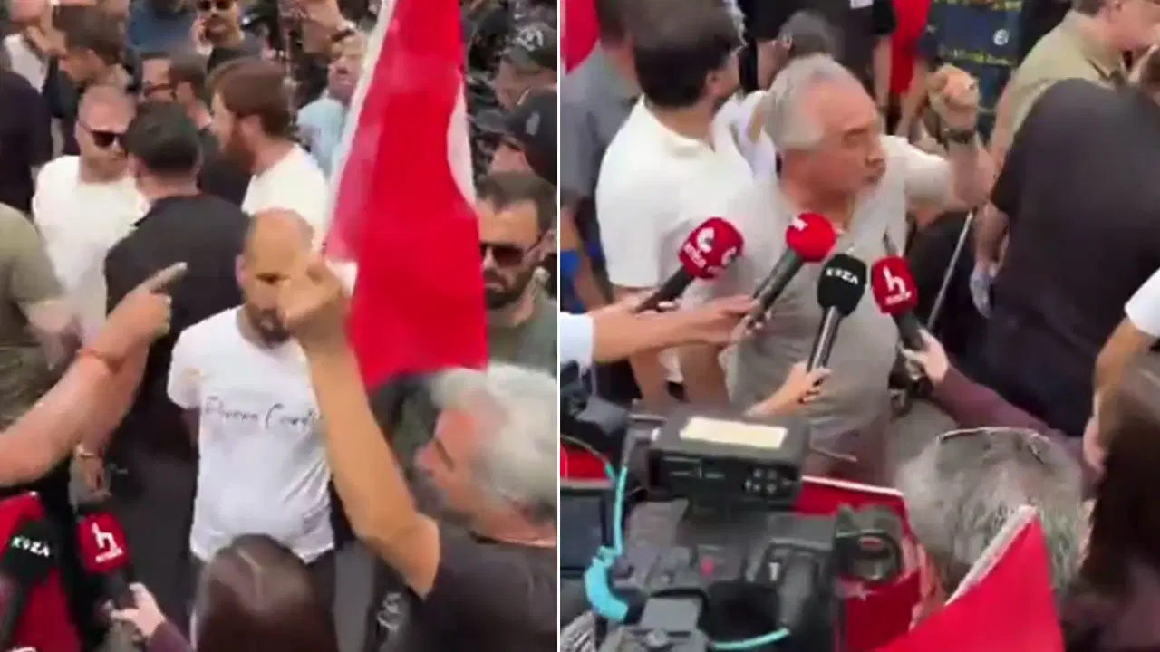 Gaziler Meclis'e yürümek istedi: Polis barikat kurdu!