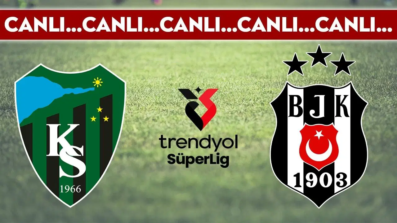 CANLI YAYIN: Kocaelispor - Beşiktaş CANLI ANLATIM - 2025-2026 sezonu Trendyol Süper Lig 24. haftası