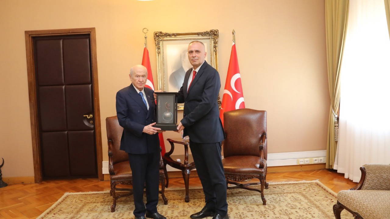Özel Harekat Başkanı Hayal, Devlet Bahçeli'yi ziyaret etti