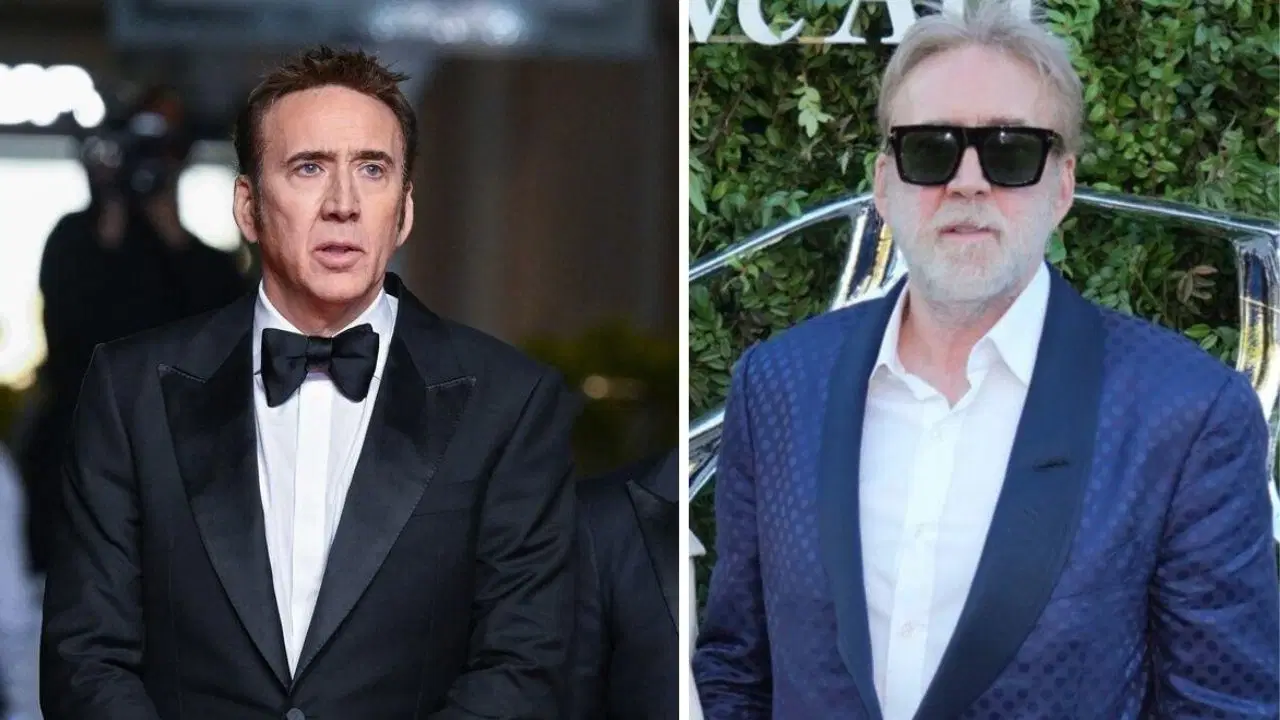 Koyu renk saçlarına veda etti: 62 yaşındaki Nicolas Cage'in yeni tarzı dikkat çekti