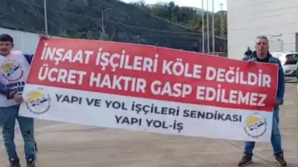 Samsun Şehir Hastanesi’nde hakları için direnen inşaat işçileri mücadeleyi kazandı: 'İnsanların hakkını verin'
