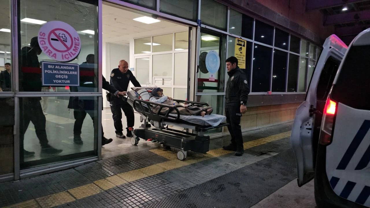 Çorum'da hastaneden yakınları tarafından alınmayan 95 yaşındaki kadın huzurevine yerleştirildi