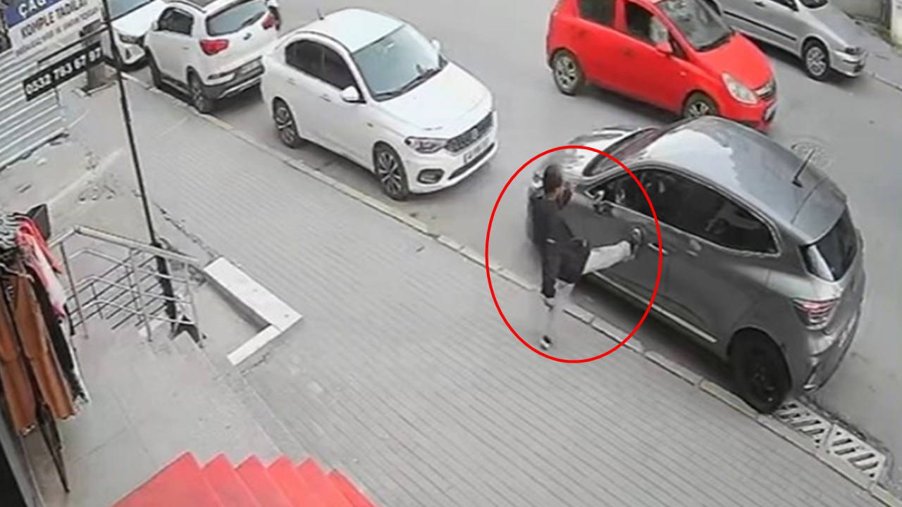 Avcılar'da araçları tekmeleyen şüpheli kamerada: Serbest bırakıldı, yine saldırdı