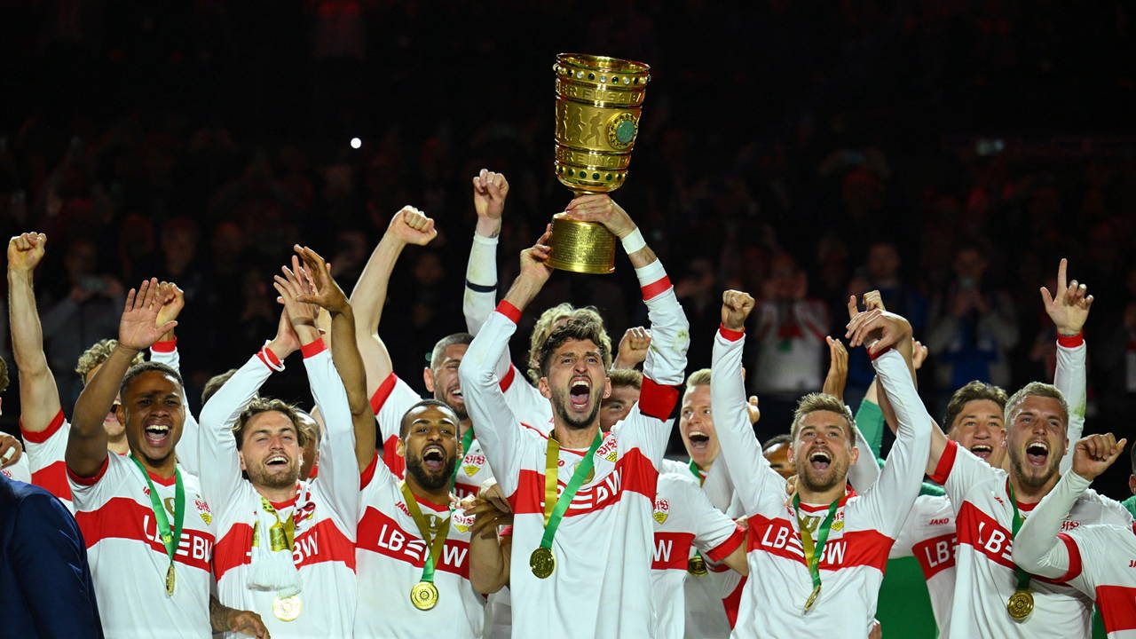 Almanya Kupası Stuttgart'ın!