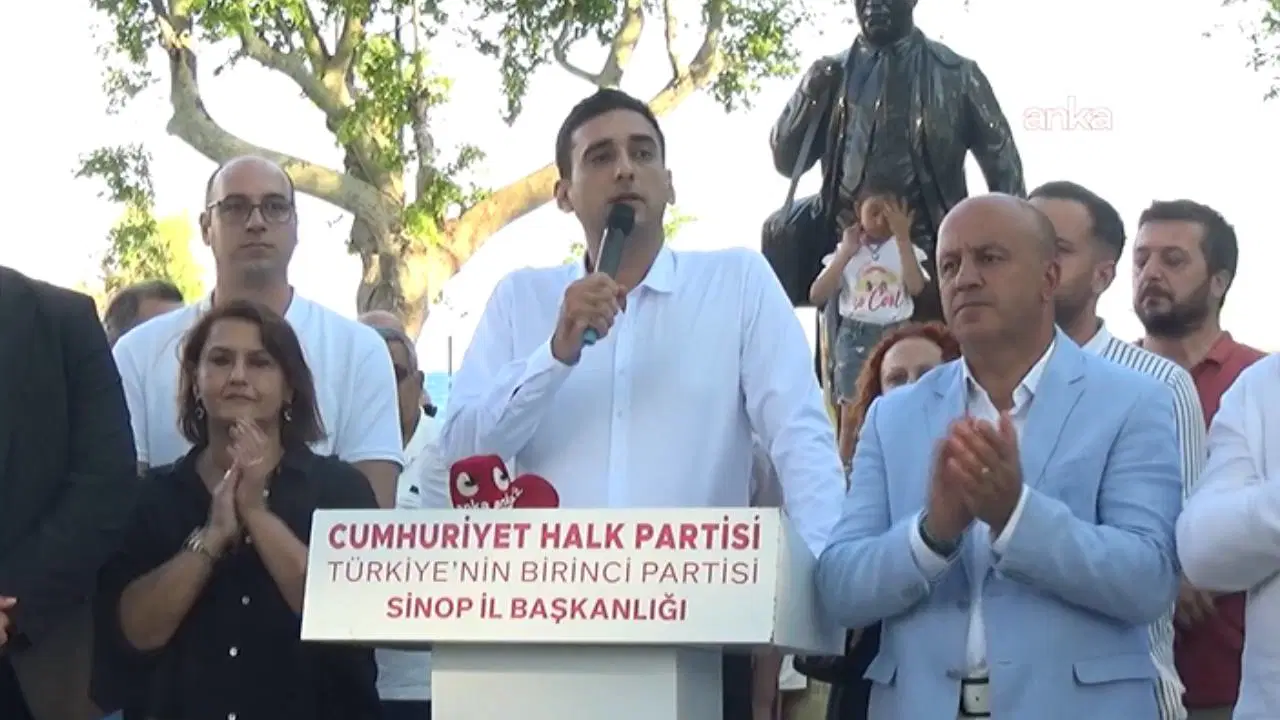 Görevden alınan CHP Sinop İl Başkanı Yalçınkaya: 'Benim için onur madalyasıdır'