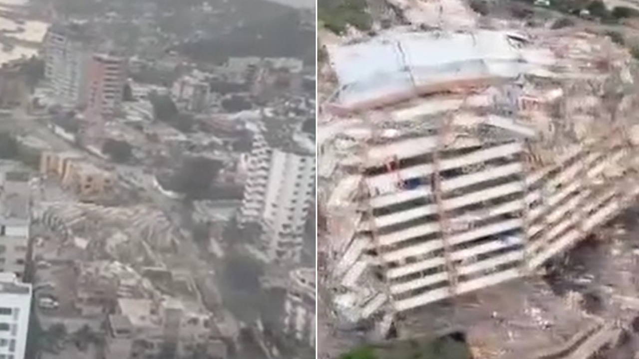 Venezuela'da 7.2 ve 7.5 büyüklüğünde depremler... Yaşanan yıkım havadan görüntülendi