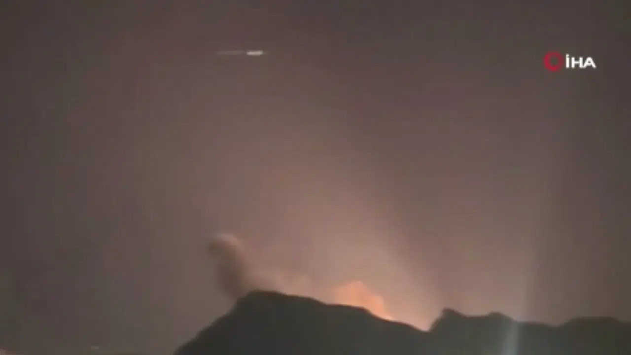 Hava savunma sistemleri devreye girdi