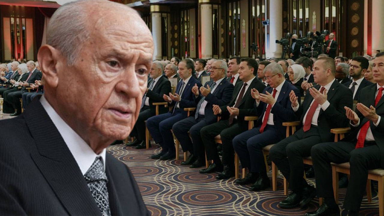 Resepsiyona katılmadı: Bahçeli Erdoğan'a hediye gönderdi